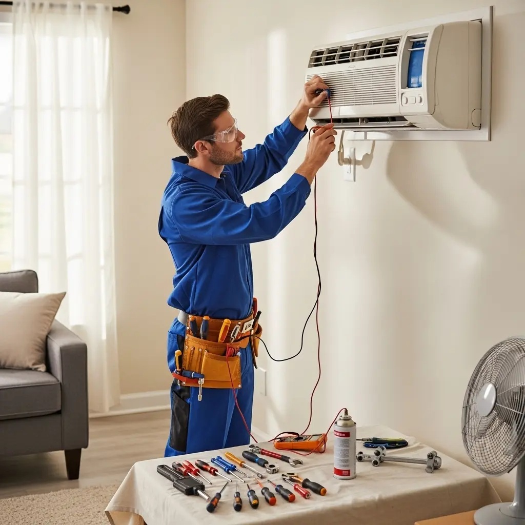 Alaşehir ECA ECA klima gaz dolumu ve bakım – Enerji verimliliği artırıldı. - Teknik servis örneği